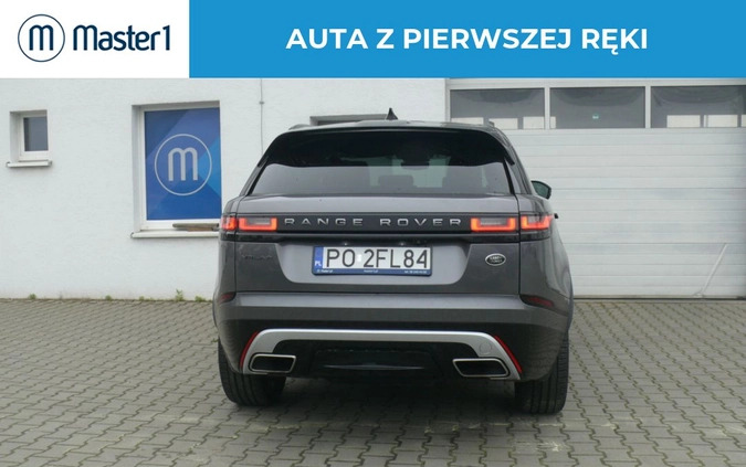 Land Rover Range Rover Velar cena 198850 przebieg: 137656, rok produkcji 2018 z Stargard małe 191